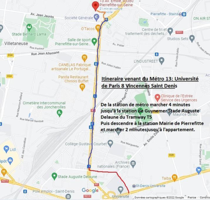 Studio Renove D'Exception Aux Portes De Paris ! พิแอร์ฟิตต์-ซัวร์-แซน ภายนอก รูปภาพ