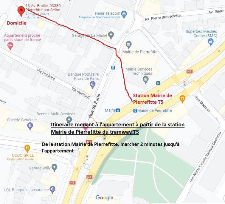 Studio Renove D'Exception Aux Portes De Paris ! พิแอร์ฟิตต์-ซัวร์-แซน ภายนอก รูปภาพ